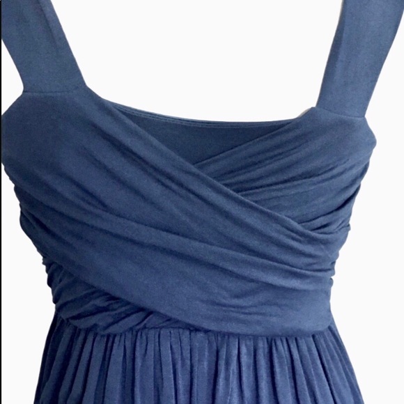 ANTHROPOLOGIE DELETTA RUCHED/DRAPED JERSEY DRESS - Picture 4 of 5